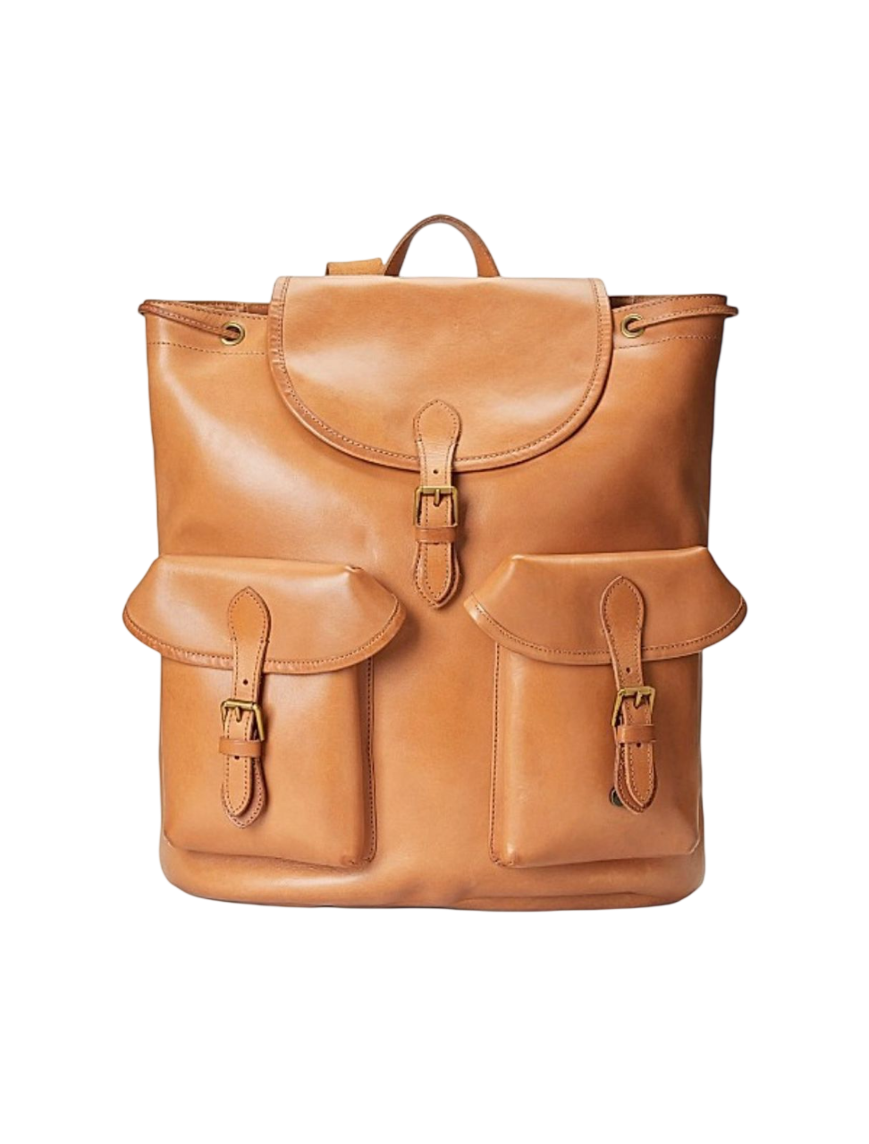 Voyager leather backpack
